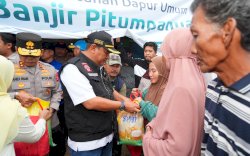 Semangat dan Harapan Bersinar di Tengah Banjir Besar Siwa: Penjabat Gubernur Sulsel Berikan Dukungan Langsung