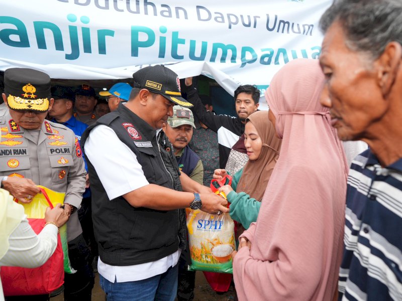 12 Ribu Warga Terdampak Banjir di Wajo, Water Treatment Dihadirkan untuk Penuhi Kebutuhan Air Bersih 