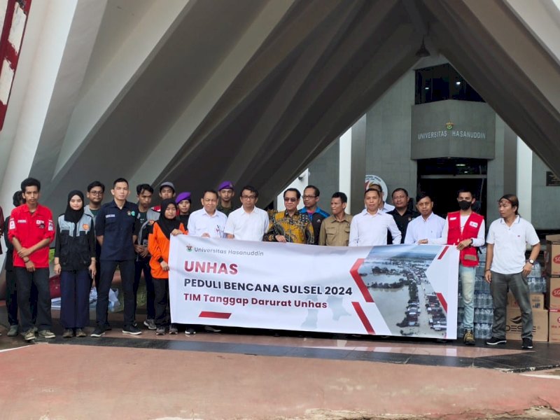Bantu Banjir Bandang Luwu, Unhas Kirim Tim Tanggap Darurat