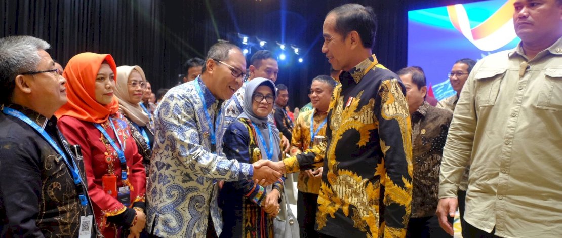 Wali Kota Makassar Moh Ramdhan Pomanto menghadiri Musrenbang Nasional 2024 yang dibuka oleh Joko Widodo di Jakarta Convention Center (JCC), Senayan-Jakarta, Senin, 6 Mei 2024.