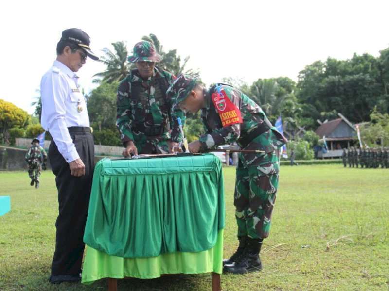 TMMD ke-120 Kepulauan Selayar Resmi Dibuka, Bangun 2.500 Meter Jalan dan 1000 Meter Drainase