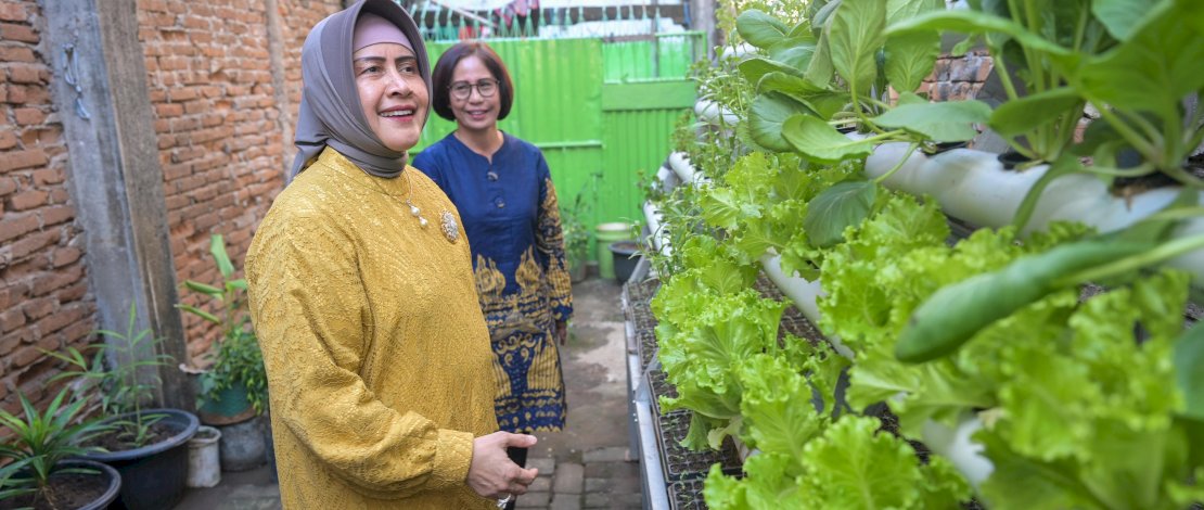 Ketua TP PKKK Kota Makassar Indira Yusuf Ismail meninjau lorong Wisata Zhanzen di Kelurahan Panampu, Kecamatan Wajo. Ketua TP PKKK Kota Makassar Indira Yusuf Ismail meninjau lorong Wisata Zhanzen di Kelurahan Panampu, Kecamatan Wajo.