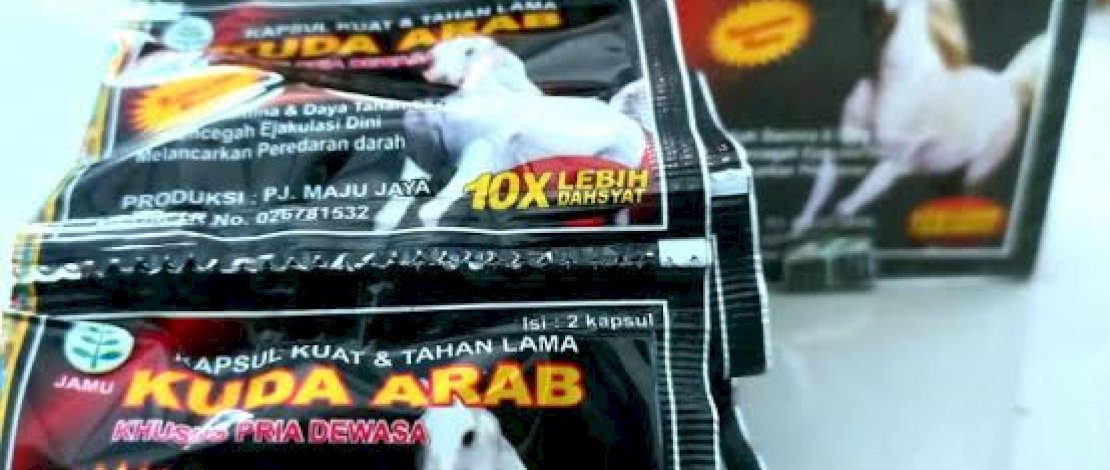Ribuan Obat Kuat Ilegal Disita di Bali, Ada Kuda Arab hingga Africa Black