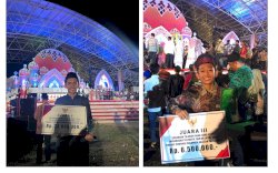 Imam dan Muazin Masjid Ustadz Das&rsquo;ad Latif Juara MTQ Sulsel 2024