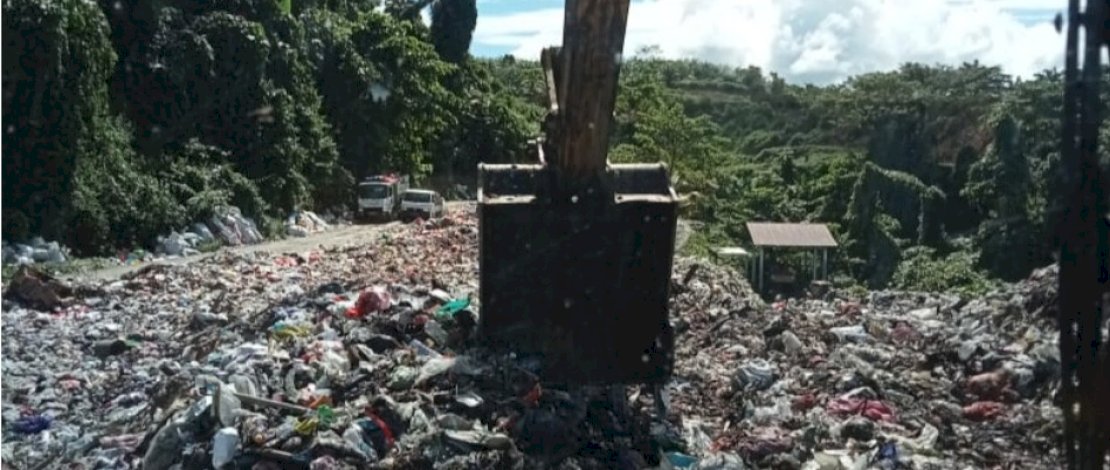 Sampah yang akan diolah menjadi energi terbarukan.