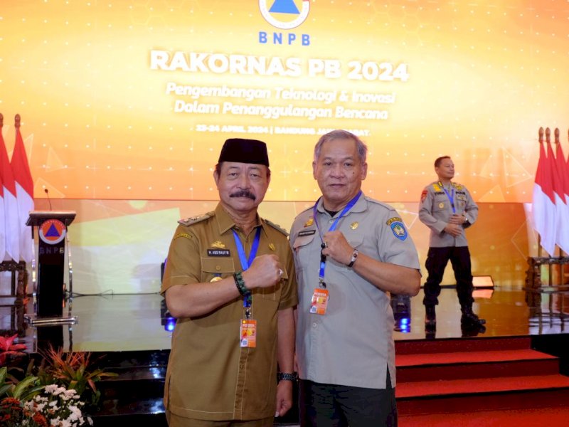 Hadiri Rakornas Penanggulangan Bencana, Wabup Gowa Gagas Sistem Berbasis Teknologi