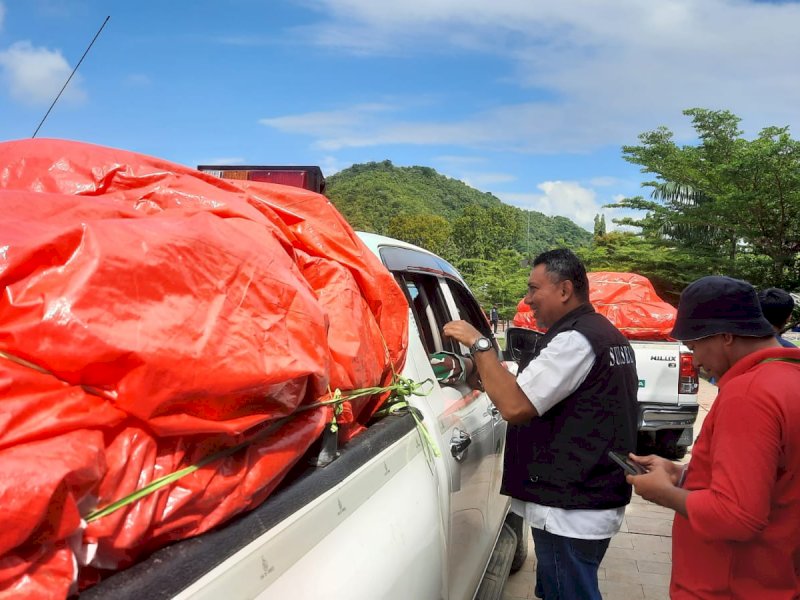 Penyaluran Bantuan Beras untuk Korban Terdampak Bencana di Sulsel Capai 150 Ton