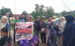 Perhiptani Salurkan Bantuan Kemanusiaan untuk Korban Bencana di Luwu
