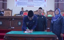 Pj Bupati Takalar Hadiri Rapat Paripurna Pembahasan LKPJ Tahun 2023 