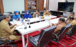 Pj Sekda Sulsel - Deputi BPJS Kesehatan Wilayah IX Bahas Peningkatan Kualitas Layanan Kesehatan 