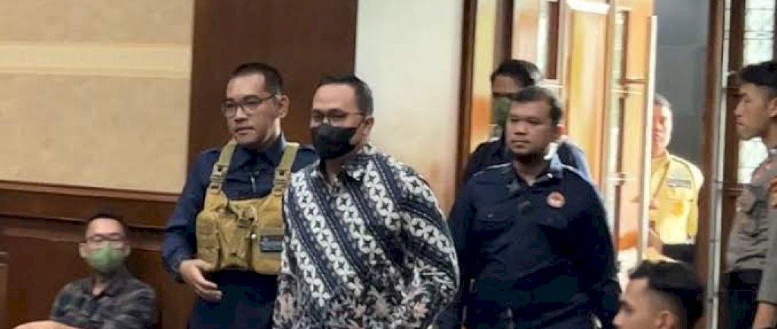 Ajudan SYL, Panji, ketika hadir sebagai saksi di persidangan SYL, beberapa waktu lalu. Ajudan SYL, Panji, ketika hadir sebagai saksi di persidangan SYL, beberapa waktu lalu.