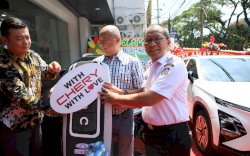 Danny Pomanto Hadiri Grand Opening Dealer Chery Veteran