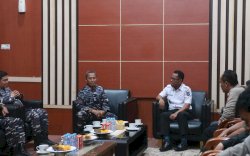 Pj Bupati Takalar Terima Kunjungan Danlantamal VI Makassar