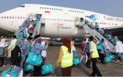 Muncul Percikan Api di Mesin Pesawat Garuda yang Angkut Jemaah Haji Kloter 5 Embarkasi Makassar, Pilot Putuskan Kembali