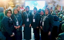 Ketua TP PKK Takalar Hadiri Puncak Peringatan HKG PKK ke-52 di Solo 