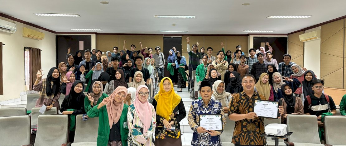 Program Studi (Prodi) Jurnalistik menggelar Pelatihan Karya Tulis Ilmiah (PKTI) dan Mendelay yang bertajuk Menulis Isu Kejurnalistikan dan Media Digital.