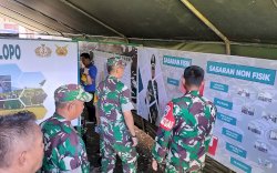 Tim Wasev Gabungan Tinjau Progres TMMD Kodim 1403/Palopo di Desa Pammesakang