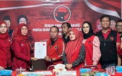 Risfayanti Muin Resmi Daftar Calon Walikota Makassar