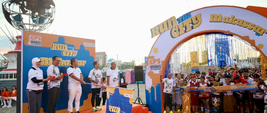 Danny Pomanto Lepas Ribuan Peserta Monas Half Marathon 2024