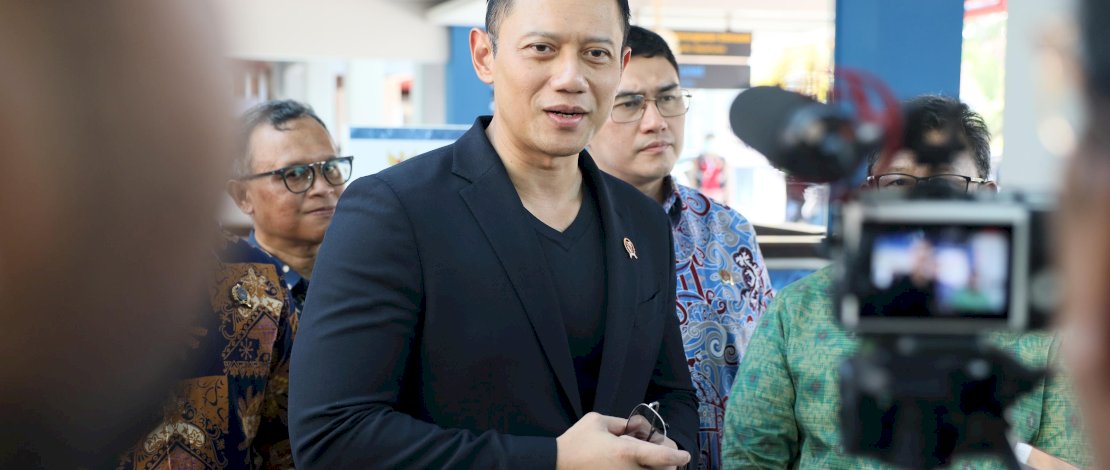 Menteri ATR/BPN, Agus Harimurti Yudhoyono.