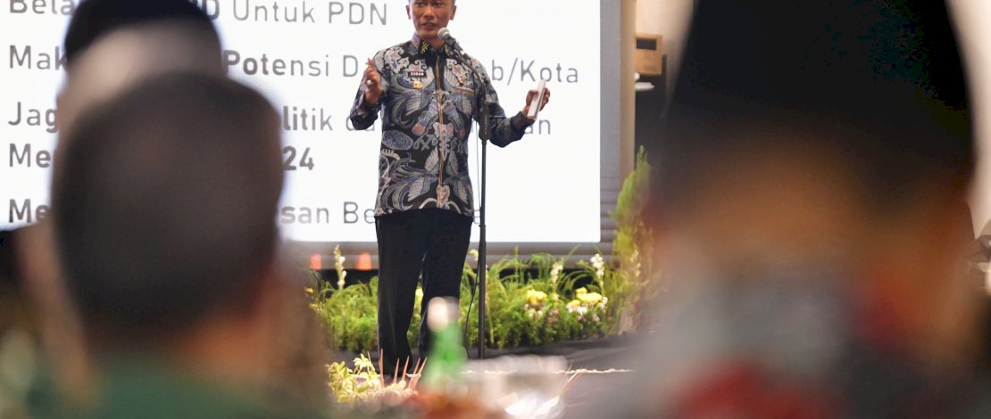 Pj Gubernur Sulsel, Prof Zudan Arif Fakrulloh. (Humas Pemprov Sulsel)