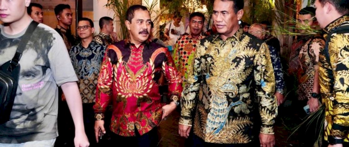 Mentan Andi Amran Sulaiman bersama Wakapolri Komjen Agus Adrianto.(IST)