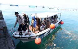 Pastikan Pemerataan Jaringan, Kominfo Makassar Monitoring Wilayah Kepulauan Sangkarrang