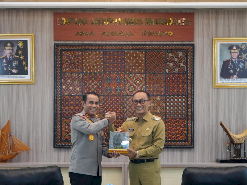 Temui Kapolda Sulsel, Prof Zudan Ingin Tingkatkan Sinergi