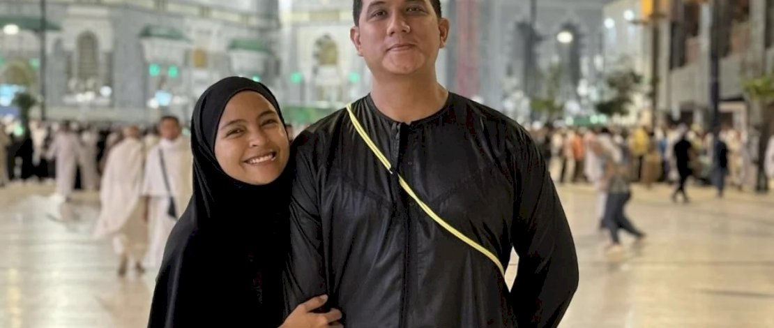 Arda Naff dan Tantri Kotak Jalani Ibadah Haji