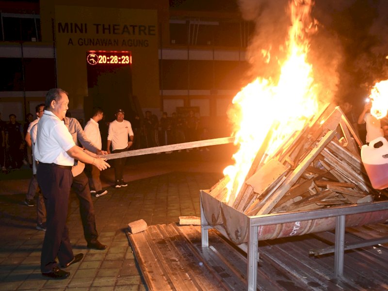 Student HA HE HO Night: Merajut Kebersamaan dan Semangat di Politeknik Perhubungan