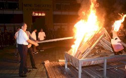 Student HA HE HO Night: Merajut Kebersamaan dan Semangat di Politeknik Perhubungan