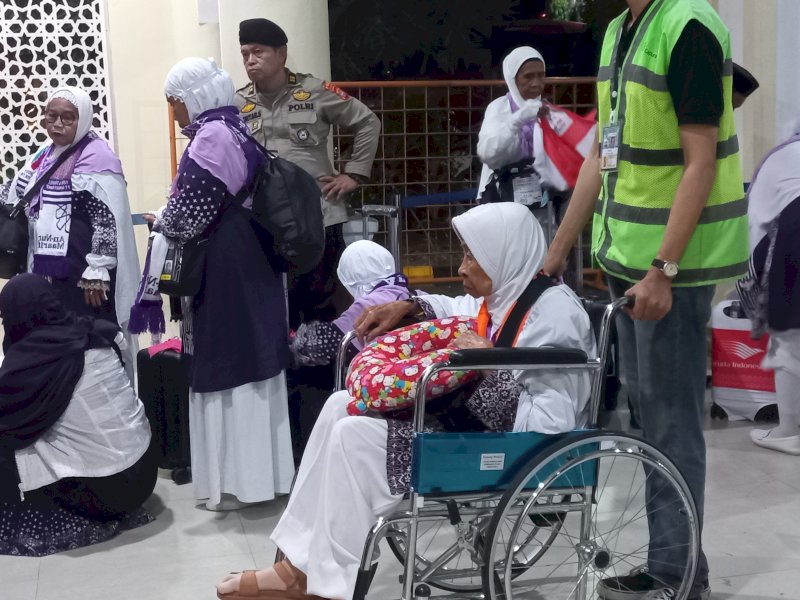 PPIH Imbau Jemaah Gunakan Jasa Pendorong Kursi Roda Resmi saat di Masjidil Haram