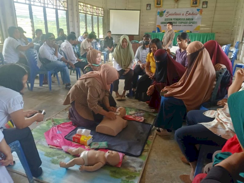 Dinas Kesehatan Luwu Utara Gelar Sosialisasi SPGDT di Wilayah Pegunungan Seko