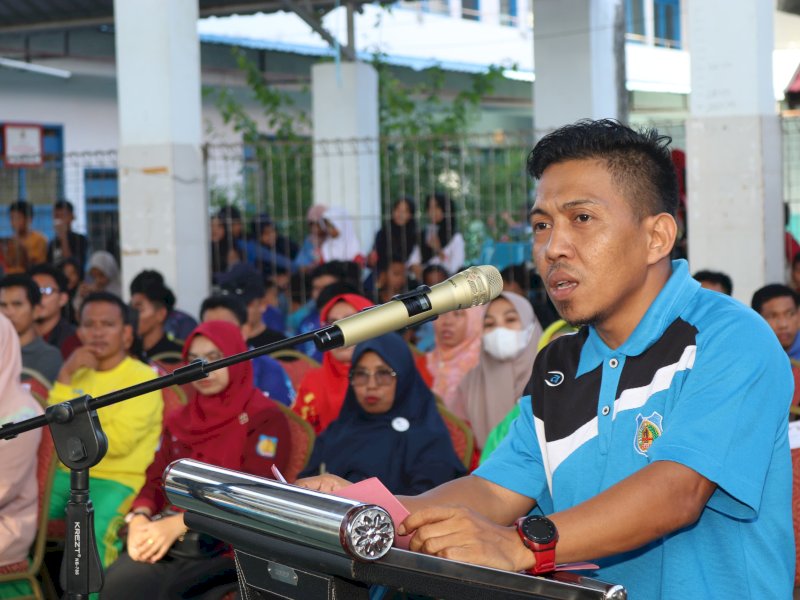 Diikuti 70 Tim, Turnamen Sepak Takraw Antar Pelajar Turut Diikuti Peserta dari Kecamatan Kepulauan
