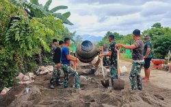 TNI Manunggal Membangun Desa di Luwu: Sinergi TNI-POLRI dan Masyarakat Capai Progres Signifikan
