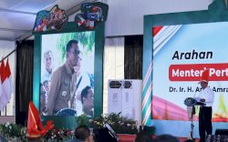 Pj. Bupati Takalar Hadiri Kunjungan Kerja Menteri Pertanian RI