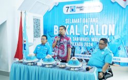 Tasming Hamid Resmi Mendaftar di Partai Gelora untuk Pilkada Parepare 2024