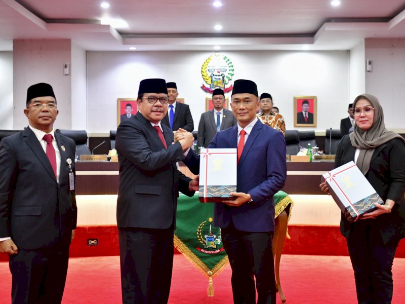 Pemprov Sulsel Kembali Raih Opini WTP dari BPK atas Pengelolaan Keuangan Tahun Anggaran 2023