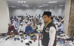 Jemaah Kloter 8 Embarkasi Makassar Ikuti Edukasi Melalui Visitasi di Mekkah