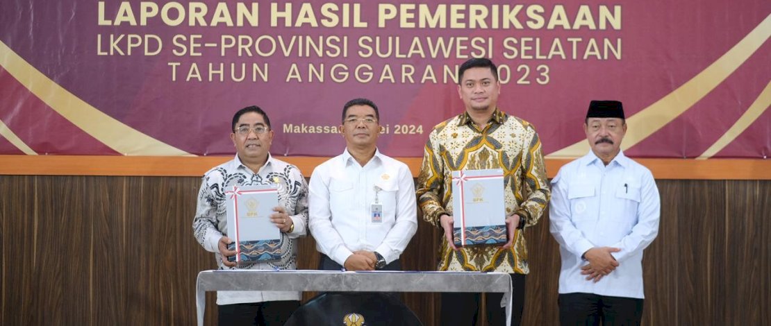 Lagi, Gowa Raih WTP Ke-12 Kalinya dari BPK Sulsel Lagi, Gowa Raih WTP Ke-12 Kalinya dari BPK Sulsel