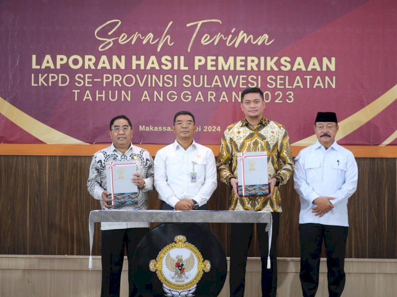 Lagi, Gowa Raih WTP Ke-12 Kalinya dari BPK Sulsel