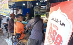 Nasi Kuning Gratis Andi Seto Diserbu Warga Makassar, Bukti Kepedulian Sosial