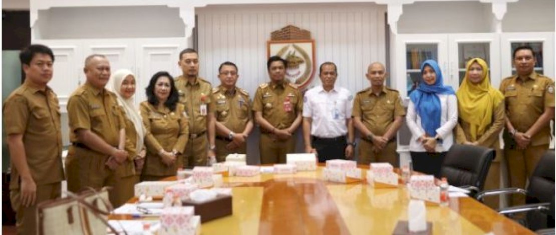 Pimpin Rakor dengan BPJS Kesehatan, Firman Pagarra: Tertib Data sebagai Kunci Pelayanan Berkualitas