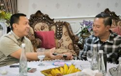 Silaturahmi, Bupati Basli Ali Terima Kunjungan Bupati Pacitan Indrata Nur Bayuaji