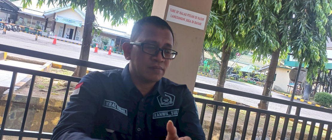 Kabid PHU Kemenag Sulsel, Ikbal Ismail. Kabid PHU Kemenag Sulsel, Ikbal Ismail.
