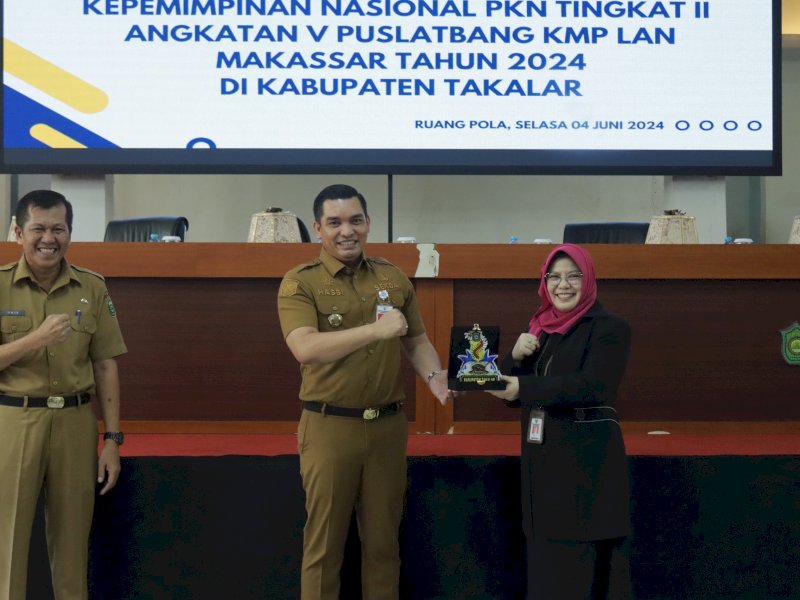 Sekda Takalar Terima Peserta Locus Visitasi Kepemimpinan Nasional 