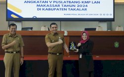 Sekda Takalar Terima Peserta Locus Visitasi Kepemimpinan Nasional 