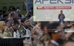 Dibuka Presiden Jokowi, Pj Sekda  Makassar Hadiri Pembukaan Rakernas Apeksi XVII