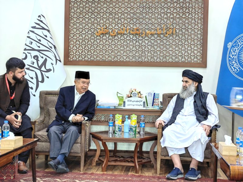 Jusuf Kalla Tawarkan Pemuda Afghanistan Kuliah di Indonesia