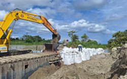 BBWSPJ Gerak Cepat Tangani Tanggul Jebol di Lutra 